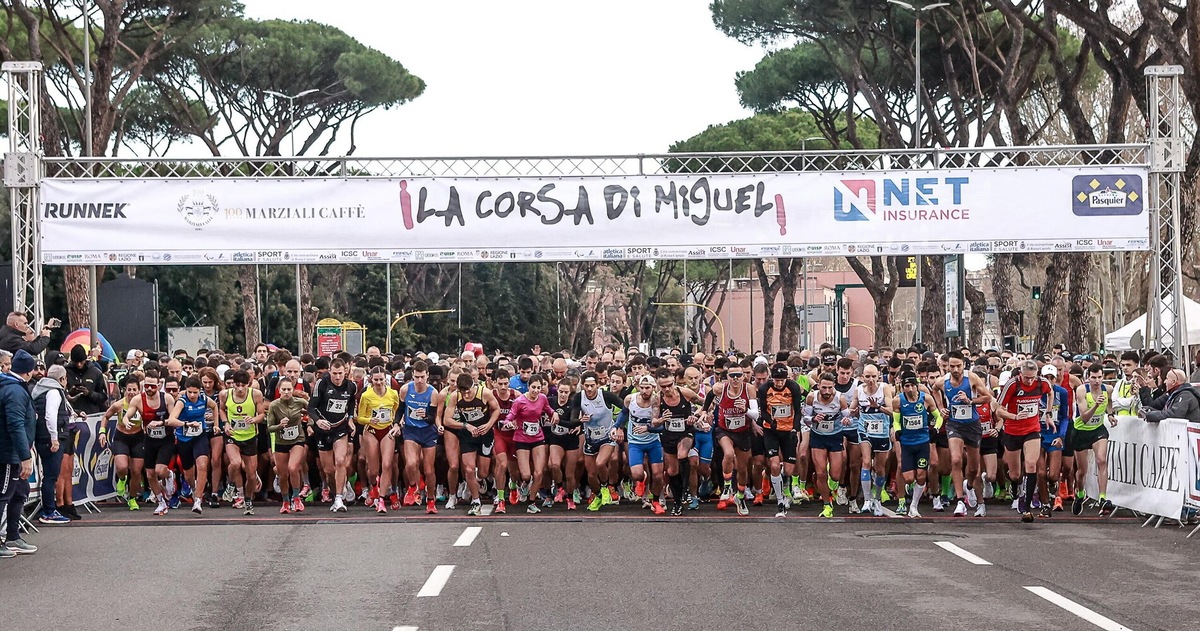In 13mila a Roma per la Corsa di Miguel in ricordo del maratoneta e poeta argentino