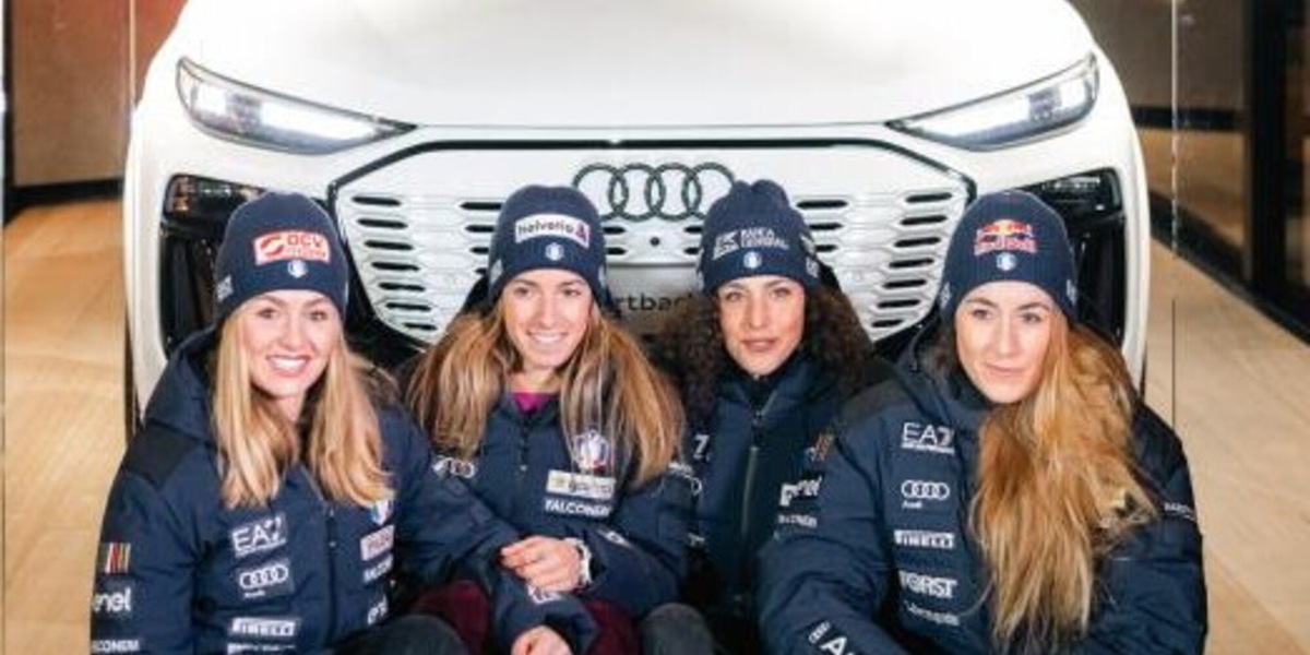 Audi a Cortina d’Ampezzo per il debutto della nuova Audi Q6 Sportback e-tron