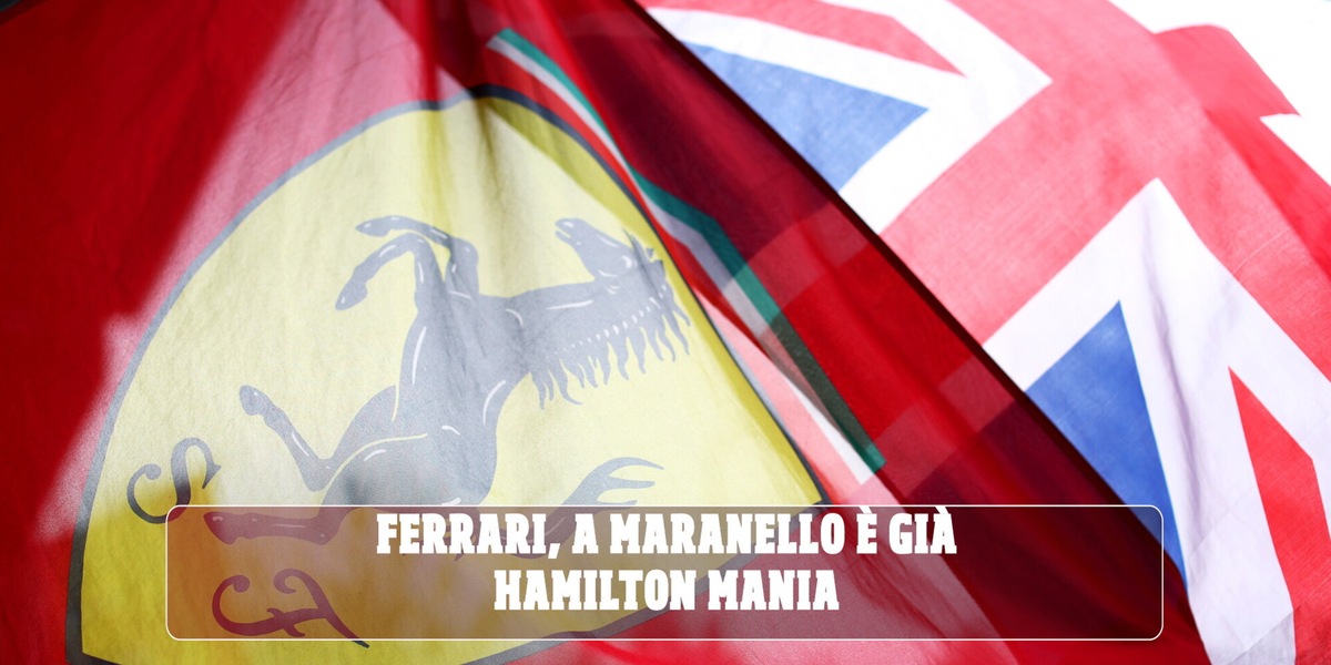 Ferrari, a Maranello inizia l'avventura di Hamilton