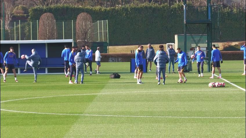 L'Inter prepara la trasferta di Praga