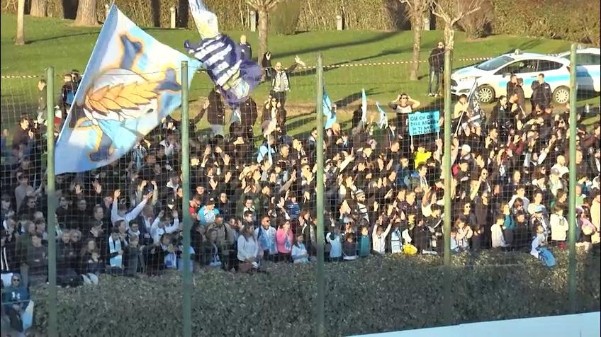Niente tifosi della Lazio a Cagliari