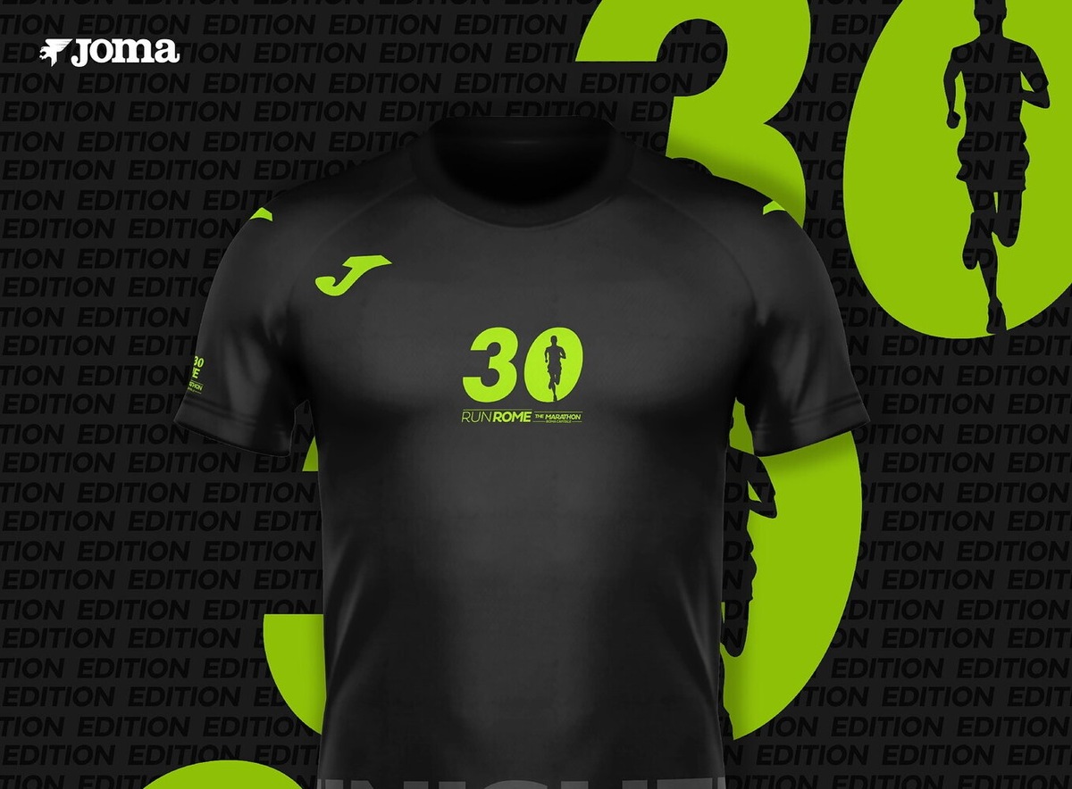 Maratona di Roma, c'è la t-shirt special edition celebrativa