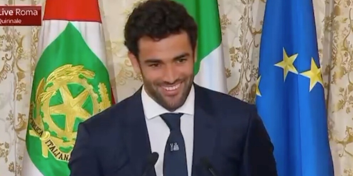 Berrettini da leader al Quirinale, battuta su Sinner: “C’è un ragazzo altoatesino…”