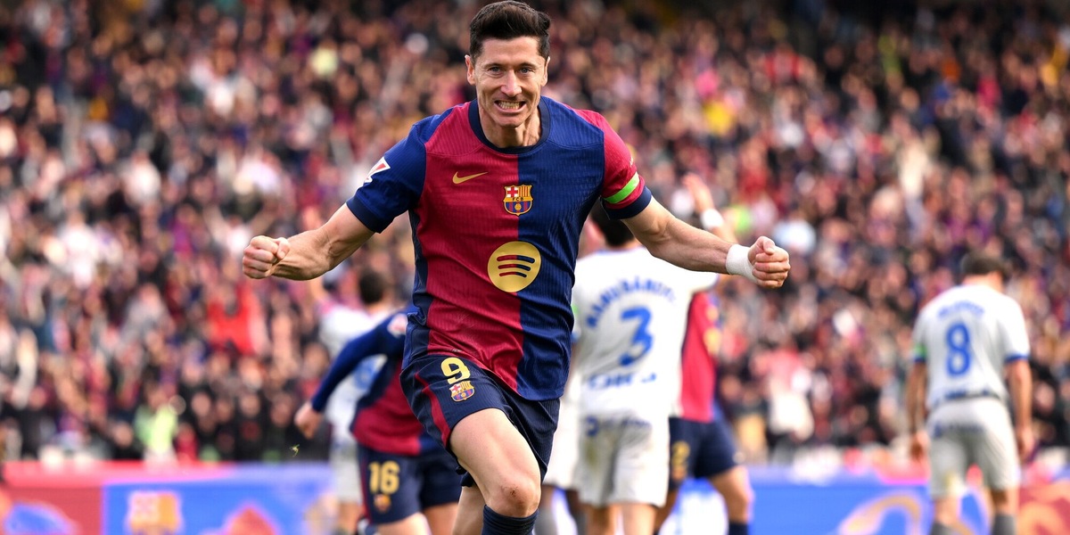 Al Barcellona basta Lewandowski: Alaves ko e Real a -4