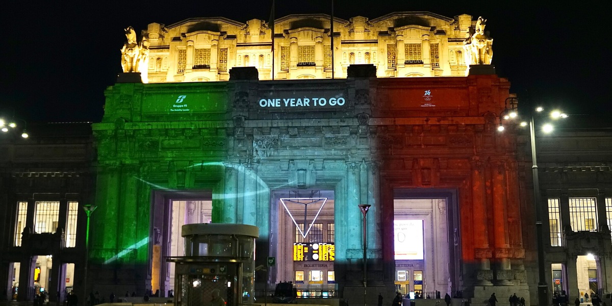 Olimpiadi 2026, "One Year to Go": l'iniziativa del Gruppo FS