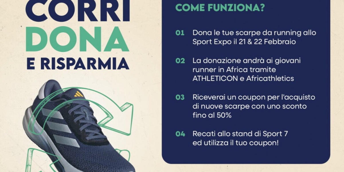 «Corri, dona e risparmia», con Athleticon, Africathletics e Sport7, Napoli City Half Marathon ricicla scarpe. Vincono solidarietà e ambiente