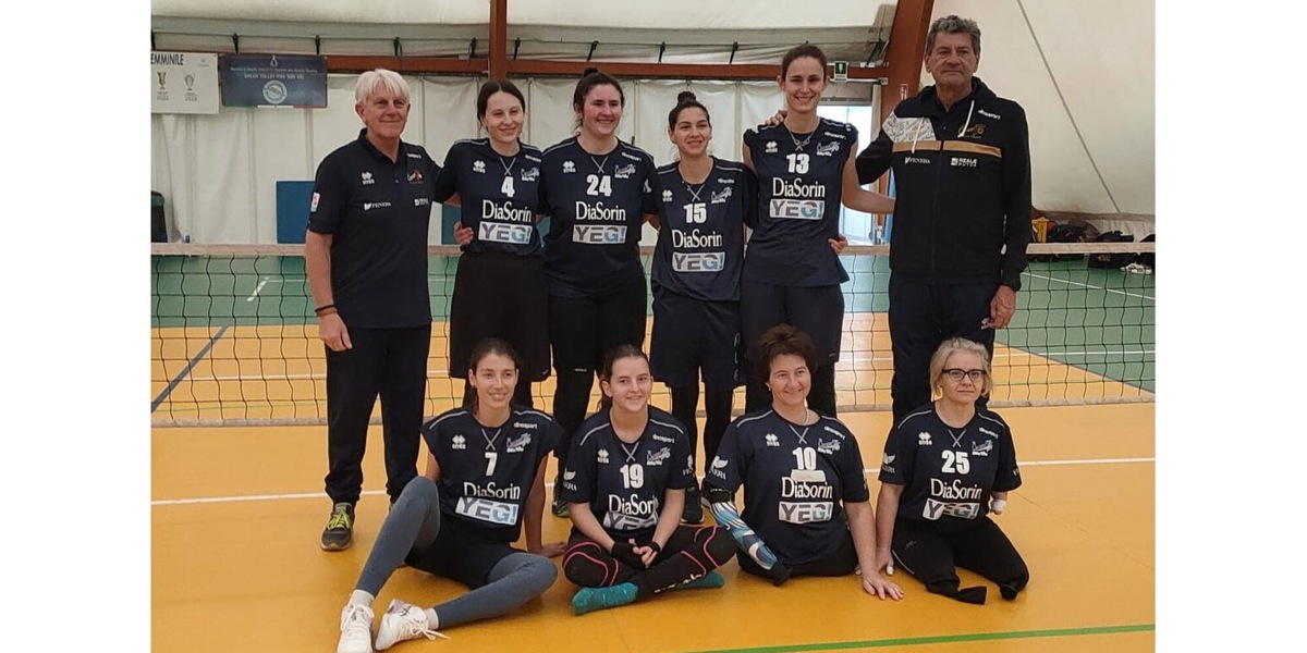 Doppio esordio per la DiaSorin Fenera Chieri ’76 nel campionato italiano femminile di sitting