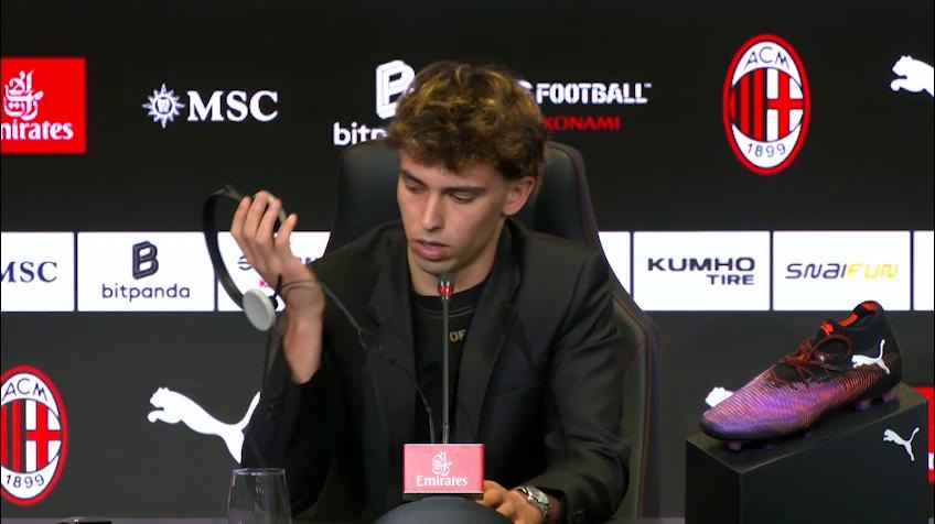 Joao Felix: "Anche l'Inter mi voleva, ma avevo scelto il Milan"