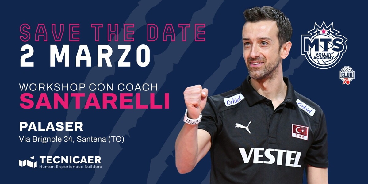 MTS Santena: evento speciale con coach Daniele Santarelli