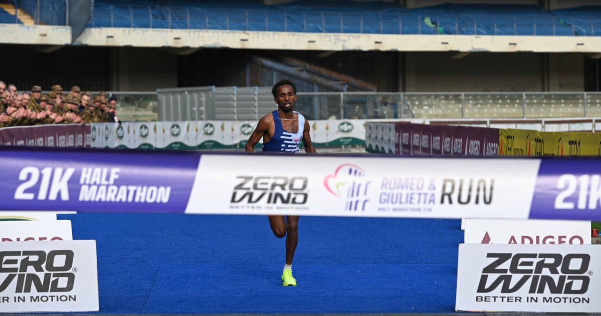 L’etiope Tefera e la keniana Lagat vincono la ZeroWind Romeo&Giulietta Run Half Marathon