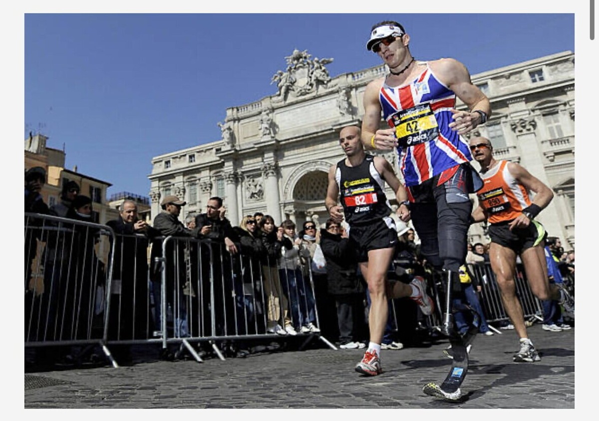 Ci sarà anche il doppio oro paralimpico Richard Whitehead alla maratona di Roma