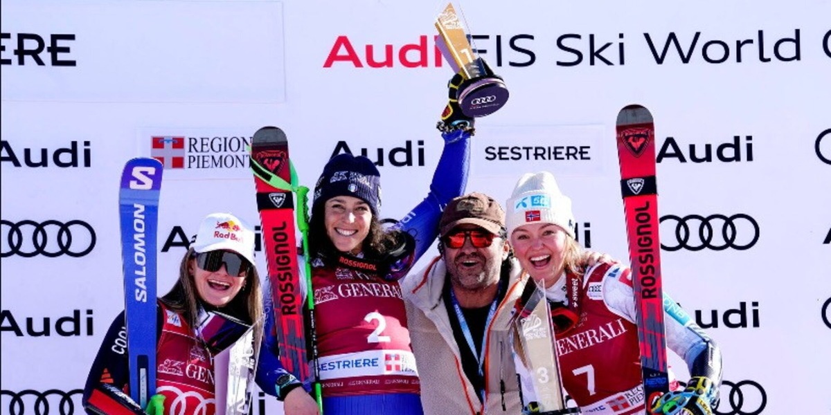 Una strepitosa Federica Brignone vince il primo Gigante di Sestriere