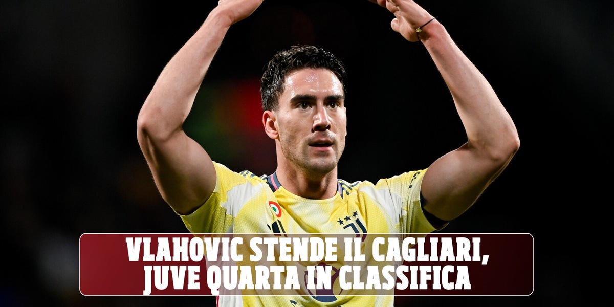 Juve, decide Vlahovic a Cagliari: Ci sono anch'io!