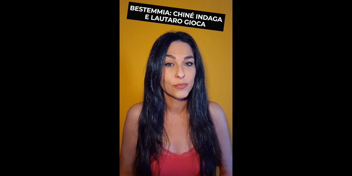 Bestemmia: Chiné indaga e Lautaro gioca