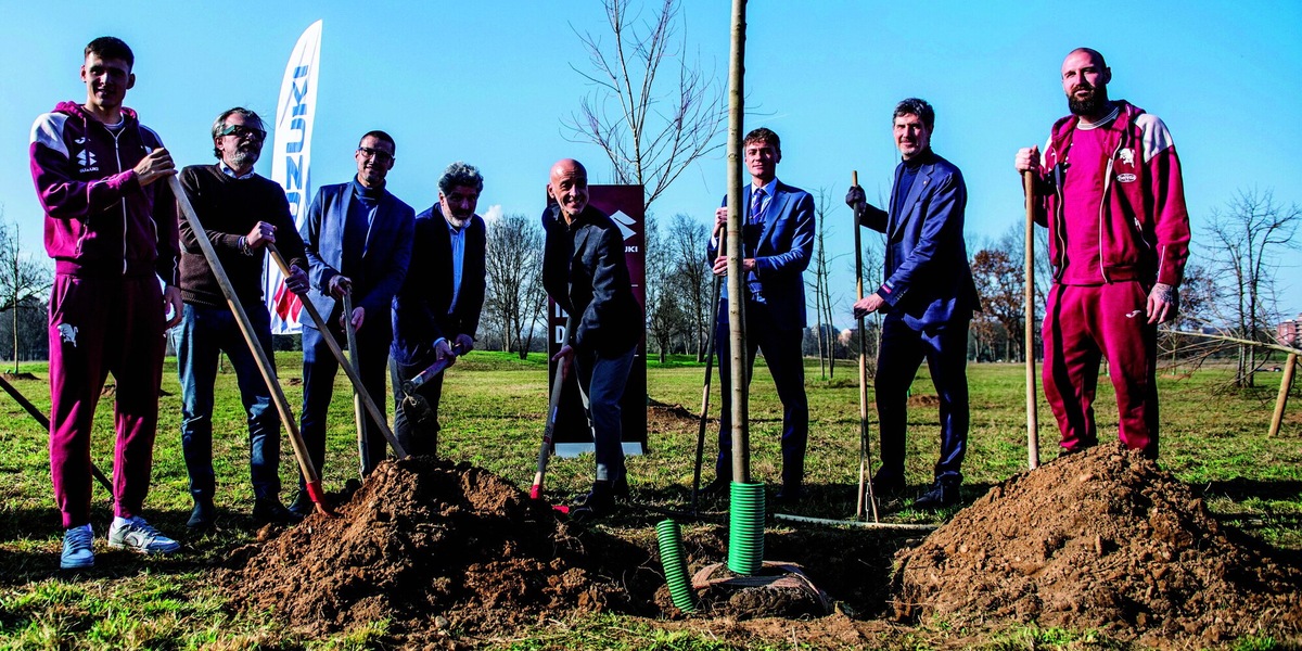 Inaugurato al Robaldo il bosco del Toro