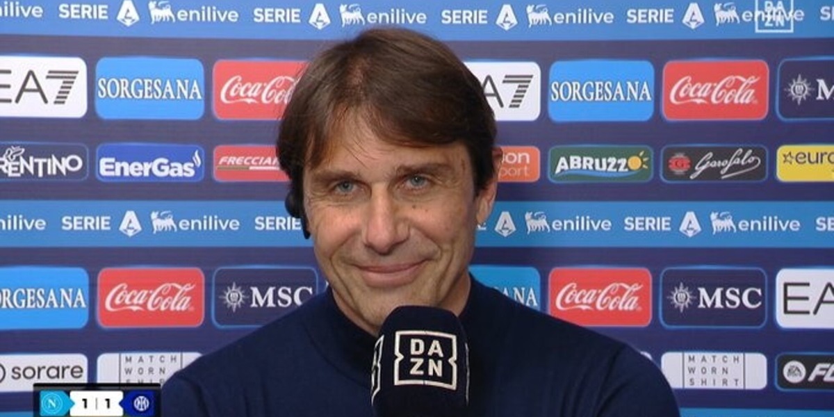 Conte, la fame Napoli: "Volevamo vincerla". E sullo Scudetto un "fino alla fine"