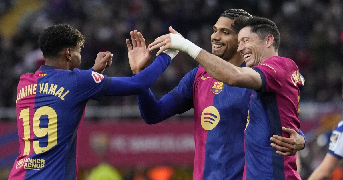 Barcellona, poker alla Real Sociedad e vetta in Liga: sorpasso su Real e Atletico