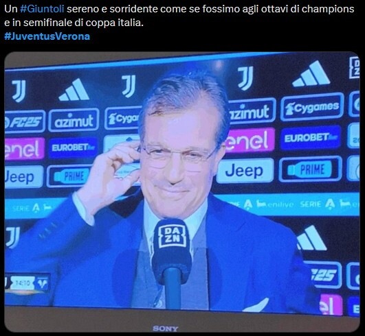 "Hallelujah Koop!", "Scudetto? Qualcuno direbbe...": Juve-Verona social