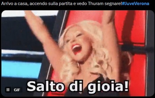 "Hallelujah Koop!", "Scudetto? Qualcuno direbbe...": Juve-Verona social