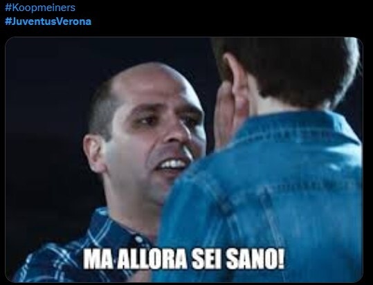 "Hallelujah Koop!", "Scudetto? Qualcuno direbbe...": Juve-Verona social