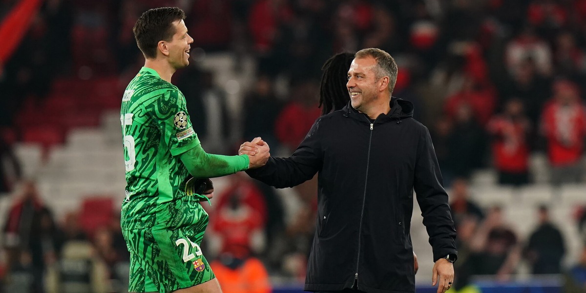 Flick coccola super Szczesny: "È fantastico!". Per Wojciech niente turnover