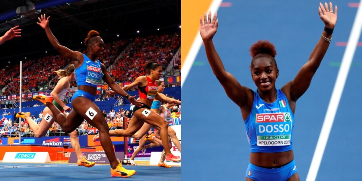 Dosso show, oro agli Europei indoor: tempo record per l'azzurra