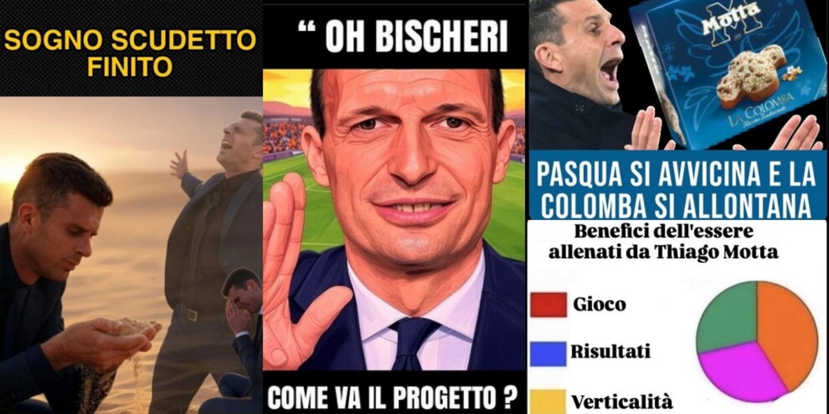 "#MottaOut", Allegri rimpianto e tanta rabbia: Juve-Atalanta social