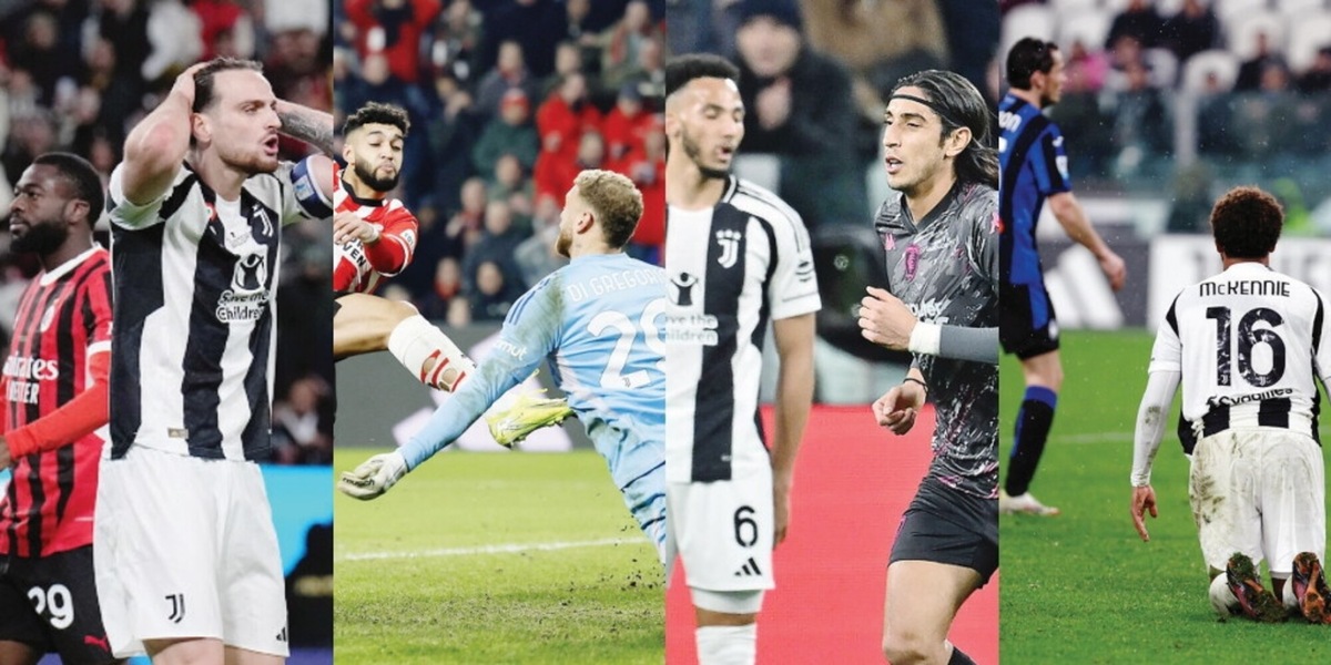 Juve, museo degli orrori: i quattro crolli inaccettabili e le colpe di Motta