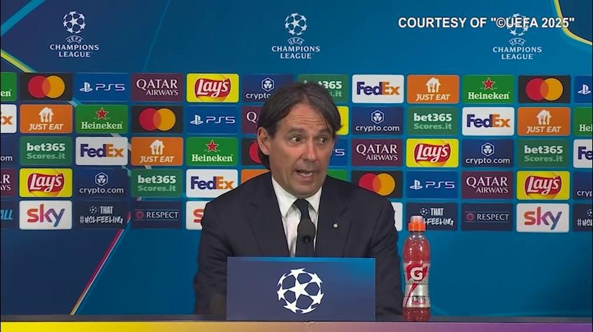 Inzaghi stizzito: "Sento pochi complimenti per l'Inter..."