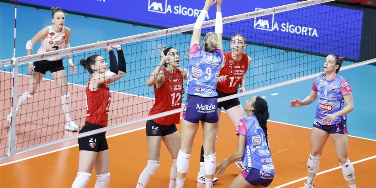 Cev Cup: Novara conquista la finale