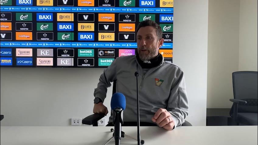 Di Francesco: "Dobbiamo essere cinici"