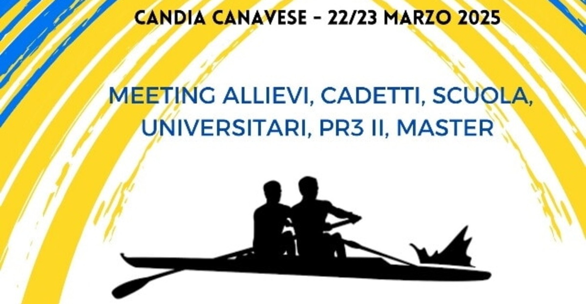 Meeting Nord di Canottaggio al lago di Candia