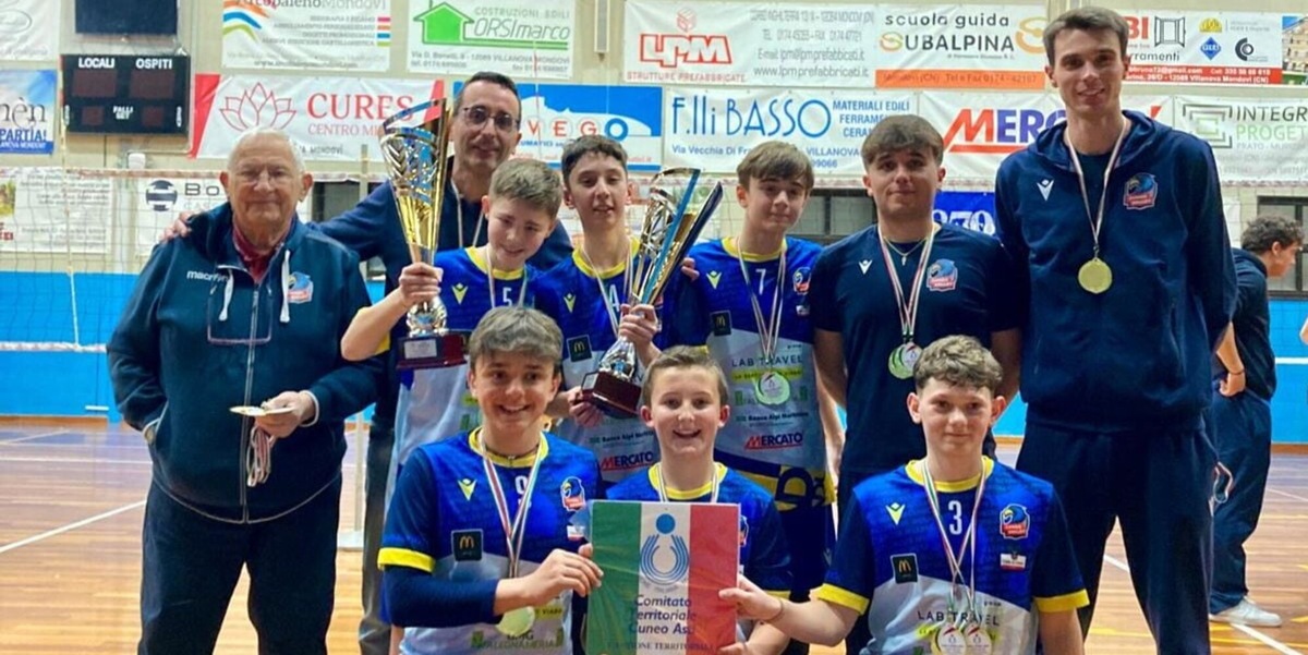 È Poker Territoriale per il Cuneo Volley