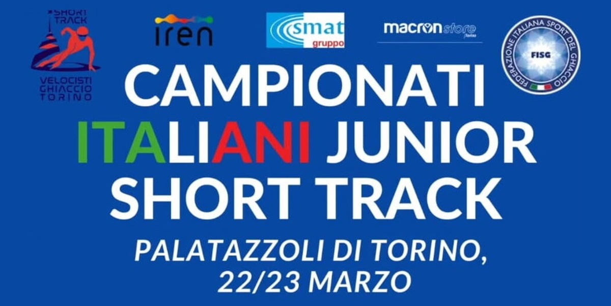 Short Track: weekend ad alta velocità con i Campionati Italiani Junior al PalaTazzoli
