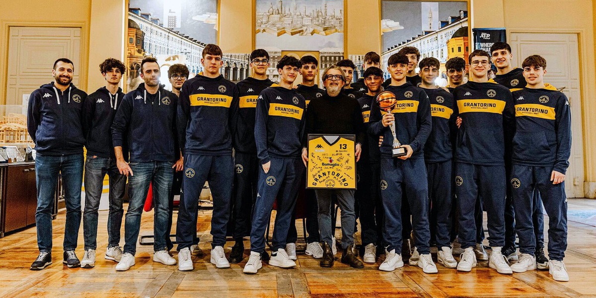 Il Comune di Torino premia GranTorino U17 Eccellenza dopo il titolo regionale