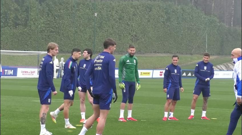 Italia, Spalletti dirige la rifinitura verso la Germania