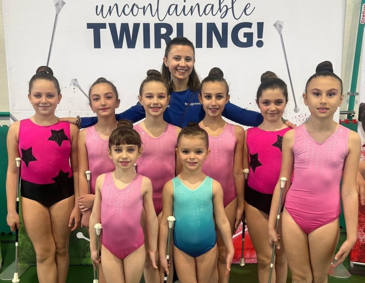 Eurogymnica: le EGgirls del Twirling parteciperanno a Europei e Mondiali
