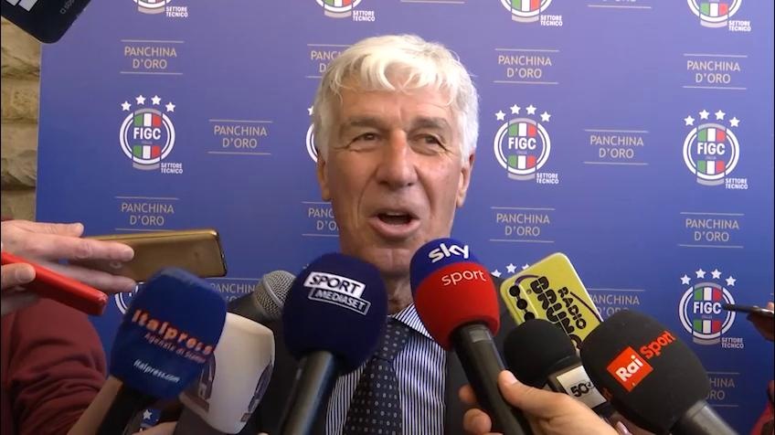 Gasperini: "Una statua per me? Meglio aspettare"