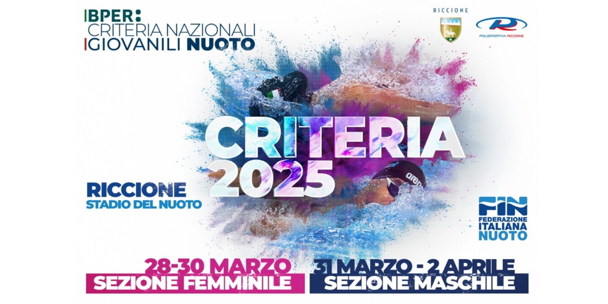 Il nuoto Piemontese a Riccione per i Criteria Nazionali Giovanili