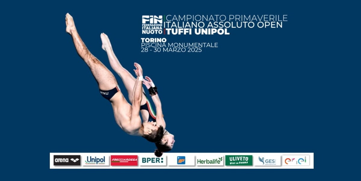 A Torino il Campionato Primaverile Italiano Assoluto Open di Tuffi Unipol