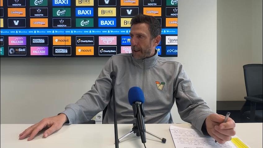 Di Francesco: "Vogliamo fare una grande gara"