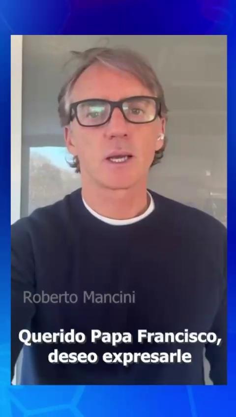 Mancini: il messaggio per Papa Francesco