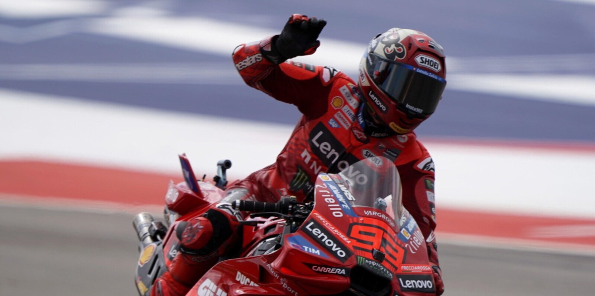 Marquez cannibale: è sua anche la Sprint di Austin! Bagnaia terzo
