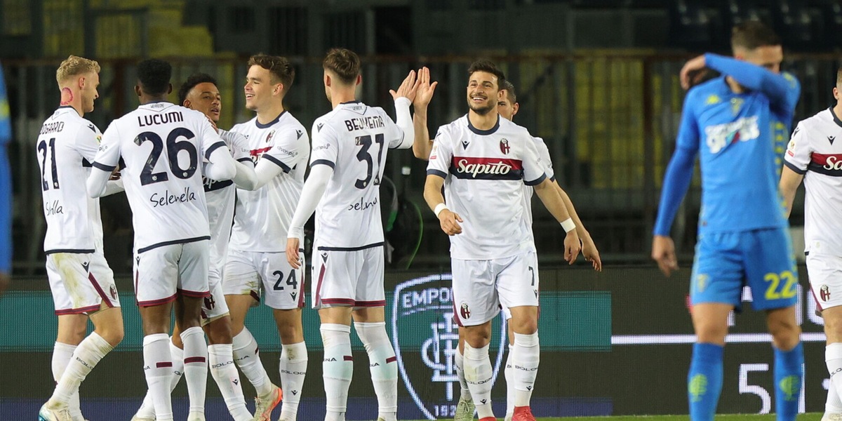 Orsolini-Dallinga show, tris Bologna a Empoli: finale di Coppa Italia ipotecata