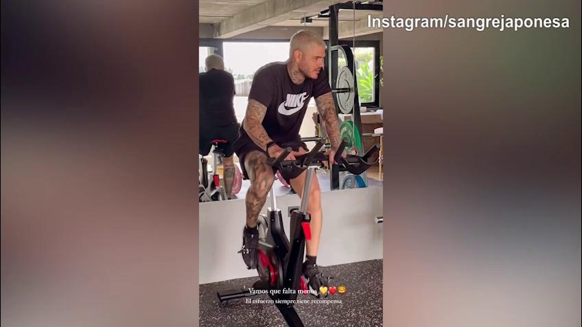 Galatasaray, Icardi lavora sodo in palestra