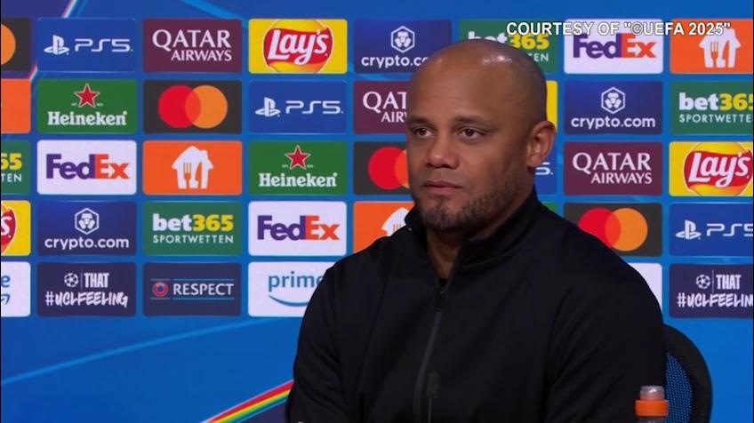 Kompany: "Nel primo tempo abbiamo dominato, Muller in panchina perchè.."