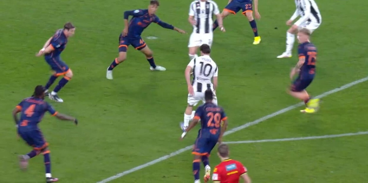 La Juve di Tudor col joystick: Yildiz segna così dopo un'azione strepitosa