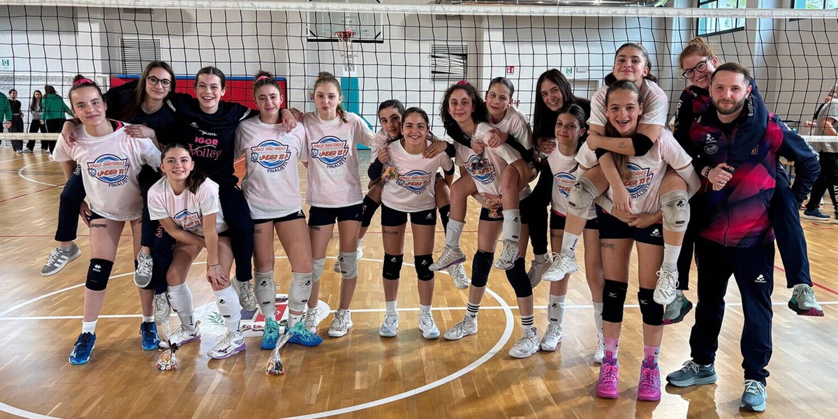 Agil Igor Volley, secondo posto per l’Under 13 alla Final Four territoriale