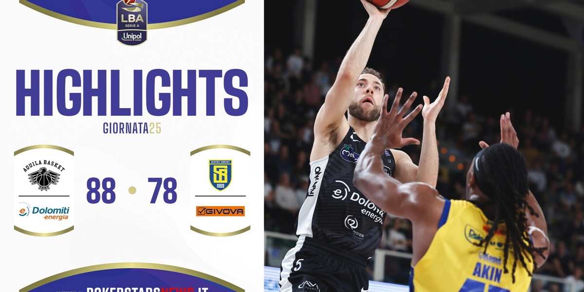 Dolomiti Energia Trentino – Givova Scafati | Serie A Unipol 2024/25
