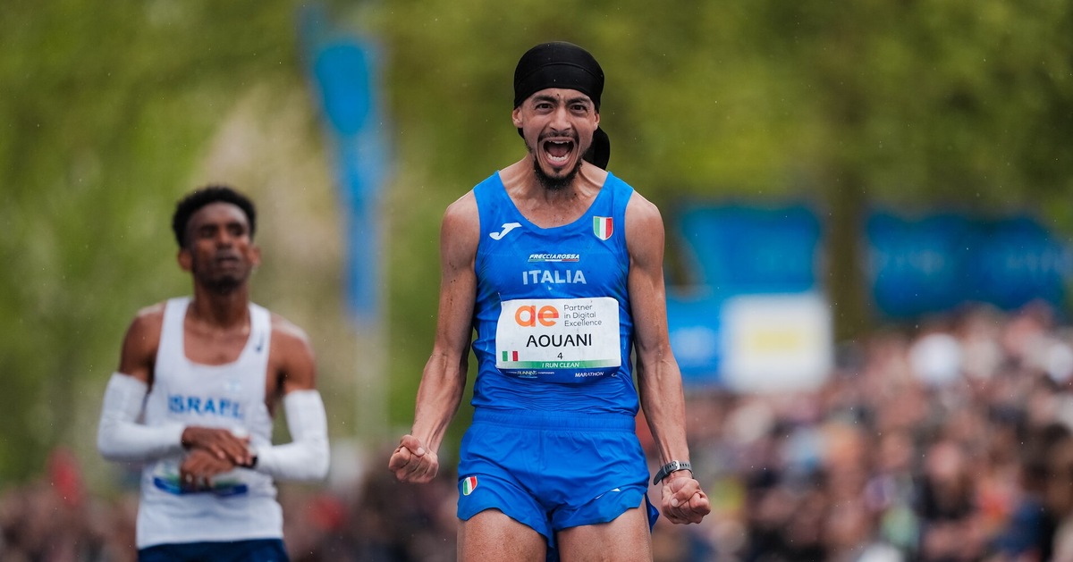 Che allenamento Iliass Aouani prima dell'oro europeo: 10 x 1600 con ultimo 1200 in 3'06"